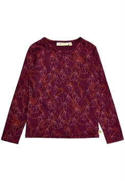 Soft Gallery Bella T-shirt LS - Magicorn - Tawny Port